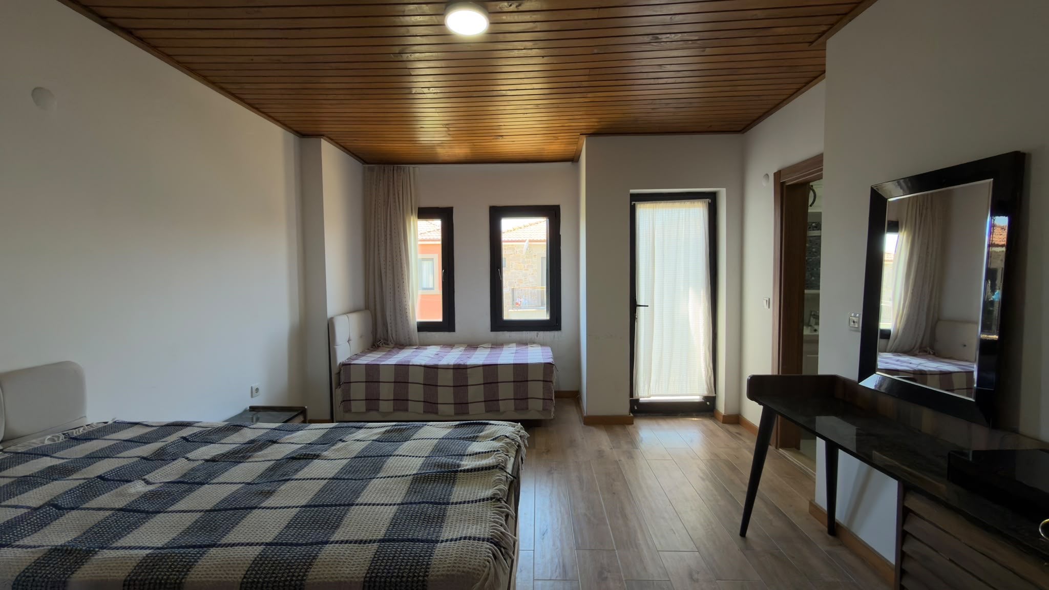 Original furnished bedroom before decluttering